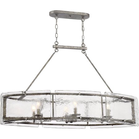 QUOIZEL Fortress Linear Chandelier FTS638MM